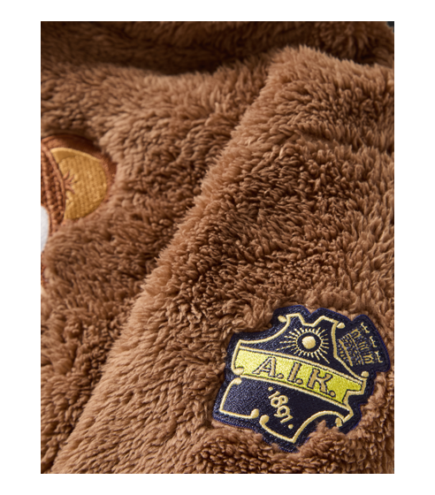 TEDDY HOODIE BRUN - JUNIOR