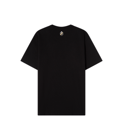 NIKE T-SHIRT SV/GULD SKÖLD - HERR