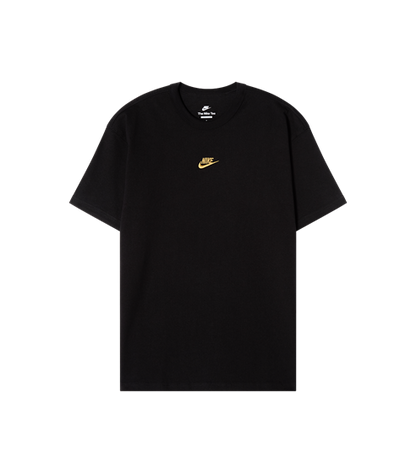 NIKE T-SHIRT SV/GULD SKÖLD - HERR