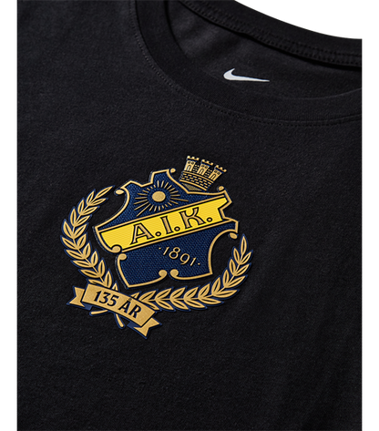 NIKE TRVL TEE SVART 26 - JUNIOR