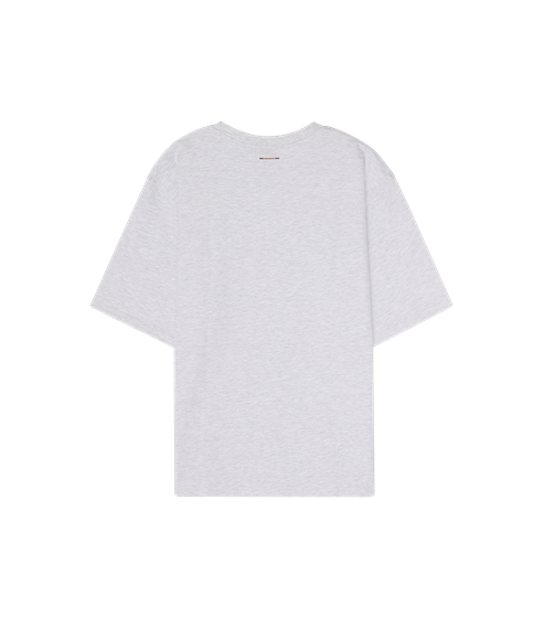T-SHIRT GRÅ SKÖLD OVERSIZED - JUNIOR