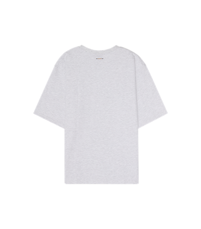T-SHIRT GRÅ SKÖLD OVERSIZED - JUNIOR