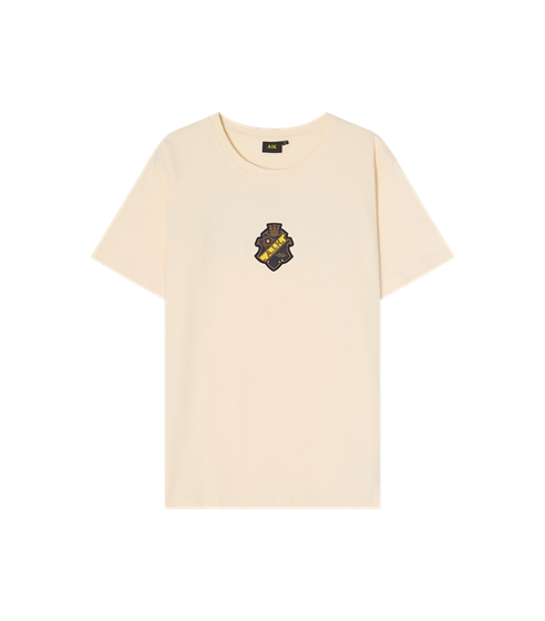 T-SHIRT OFFWHITE SKÖLD/ ALLMÄNNA - DAM