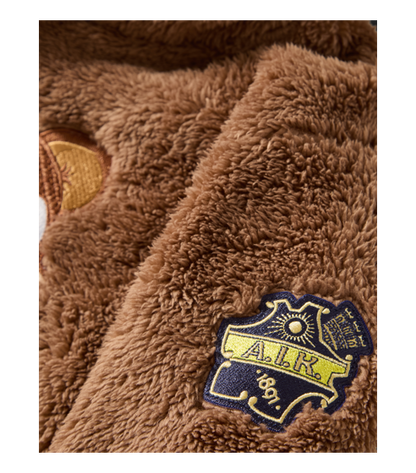 TEDDY HOODIE BRUN - JUNIOR