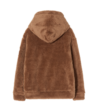 TEDDY HOODIE BRUN - JUNIOR