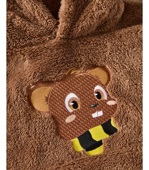 TEDDY HOODIE BRUN - JUNIOR